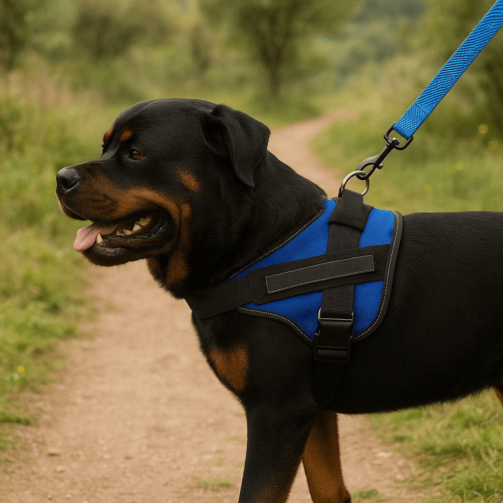 Hundeleine 120 cm – 15 mm, 20 mm, 25 mm Breite | Handschlaufe | Farblich passende Geschirre erhältlich 1 21168 mit hund